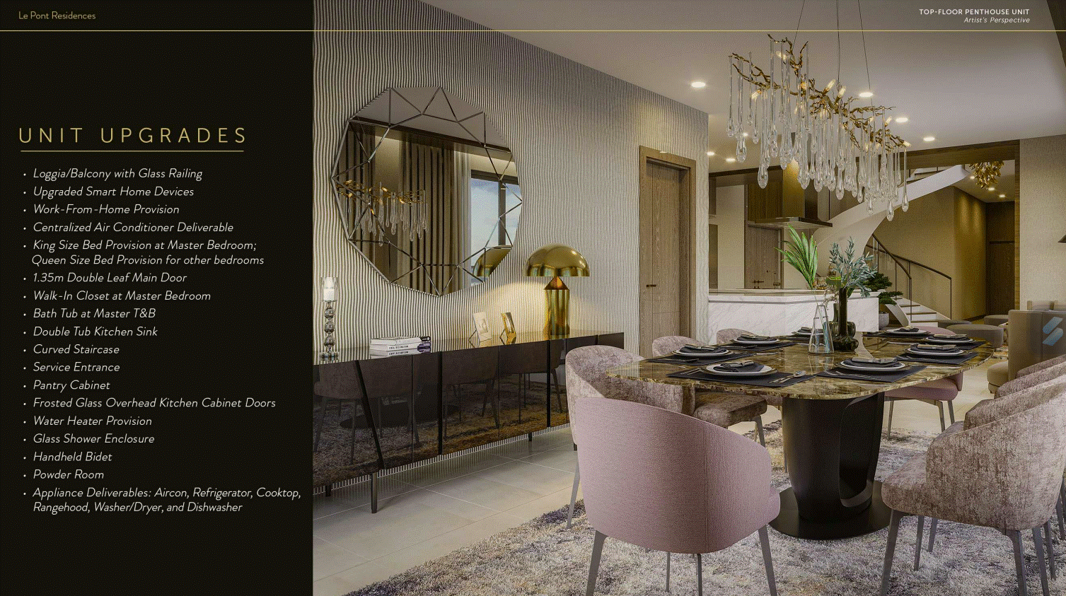 Le Pont Residences Penthouse