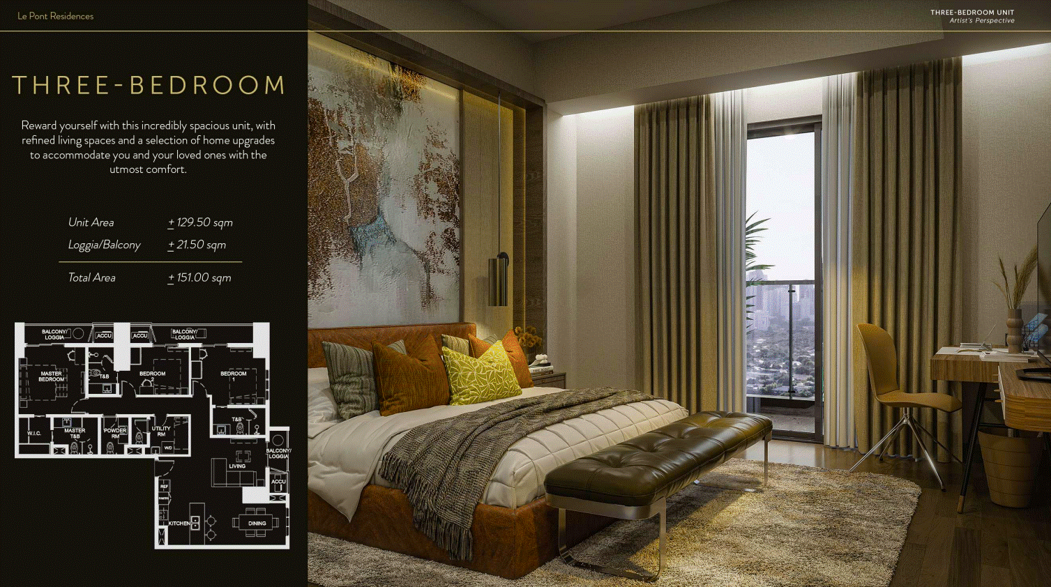 Le Pont Residences Penthouse