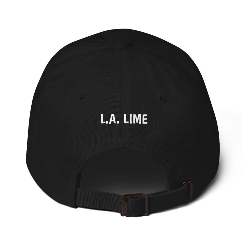 Thumbnail: L.A. LIME BLACK DAD HAT