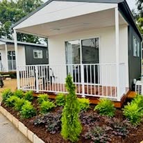 studio/cabin at Crows Nest Tourist Park