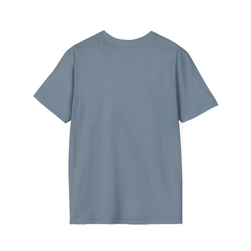 Thumbnail: "Go with the Flow and Enjoy the Show" Unisex Softstyle T-Shirt - cursive