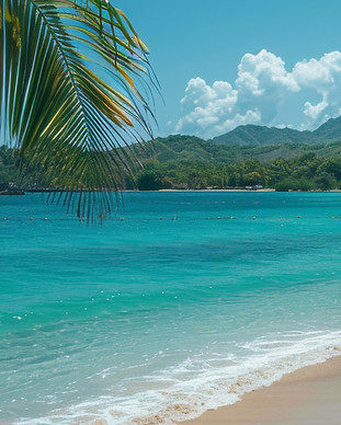 woman-is-standing-beautiful-tropical-beach-gazing-vast-ocean_