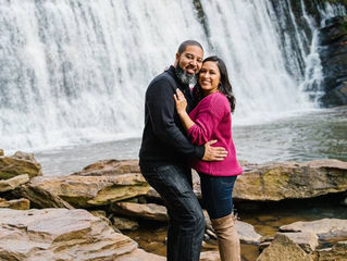 Waterfall Engagement Session