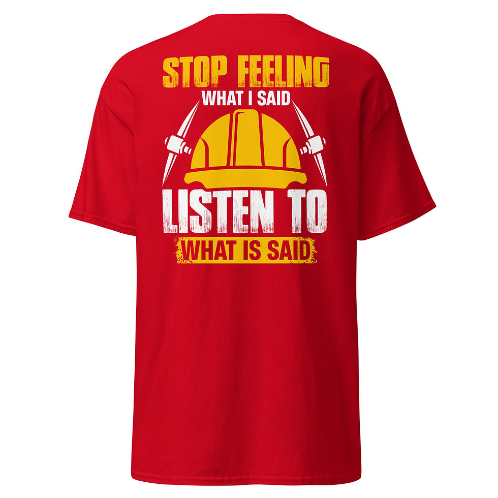 Thumbnail: Unisex classic tee Stop Feeling