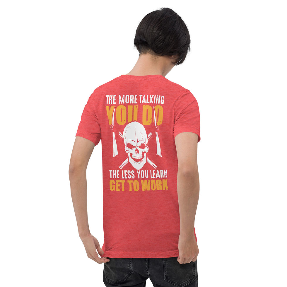Short sleeve T-SHIRT TALKING YOU DO