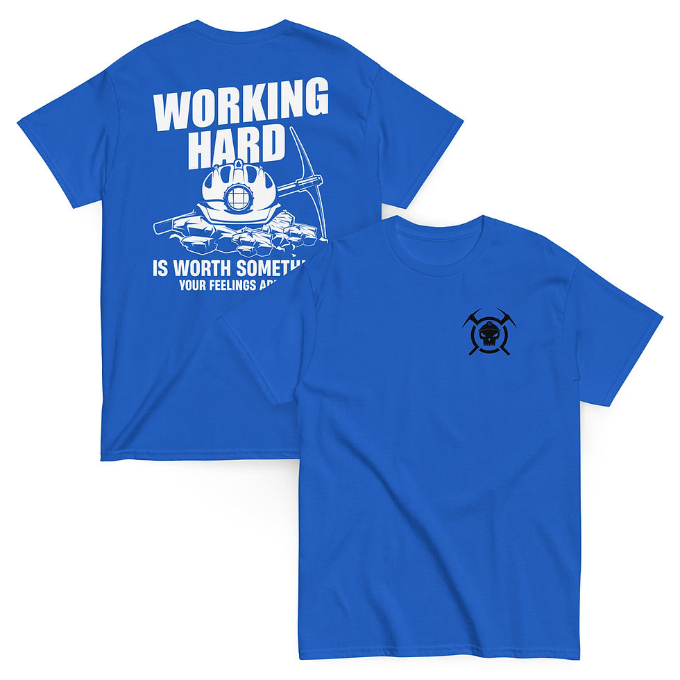 Thumbnail: Unisex classic tee Working Hard