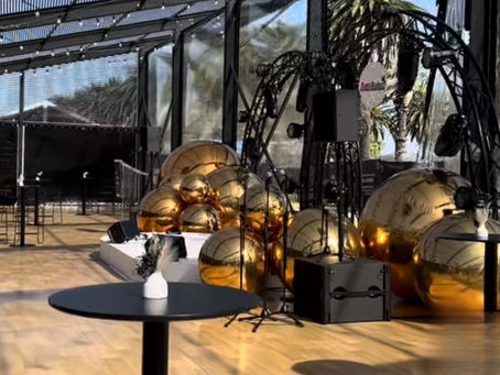 Big Shiny Balls at Kingsman Pop-up Event Space