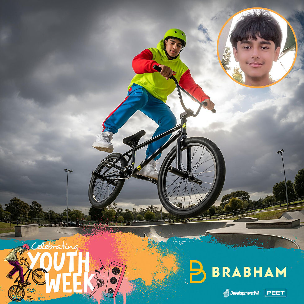 From Spectators to Riders: Brabham Youth Week BMX AI Experience