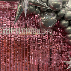 Rose Gold Shimmerwall