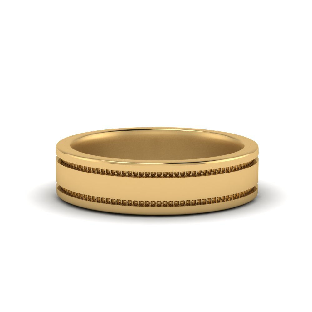 Plano de surcos milgrain