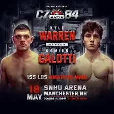 Combat Zone 84 Fight between Keystone Elevator's Damien Galotti and Kyle Warren