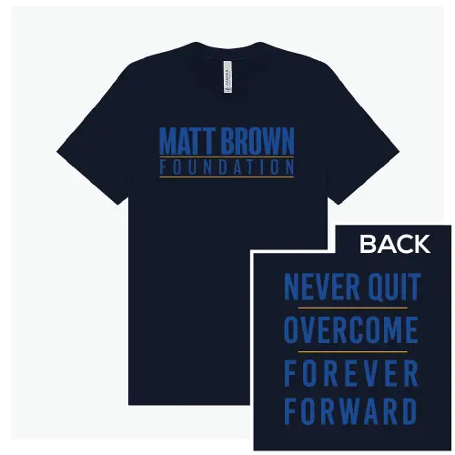 Matt Brown Foundation Silk Screen Printed T-Shirt