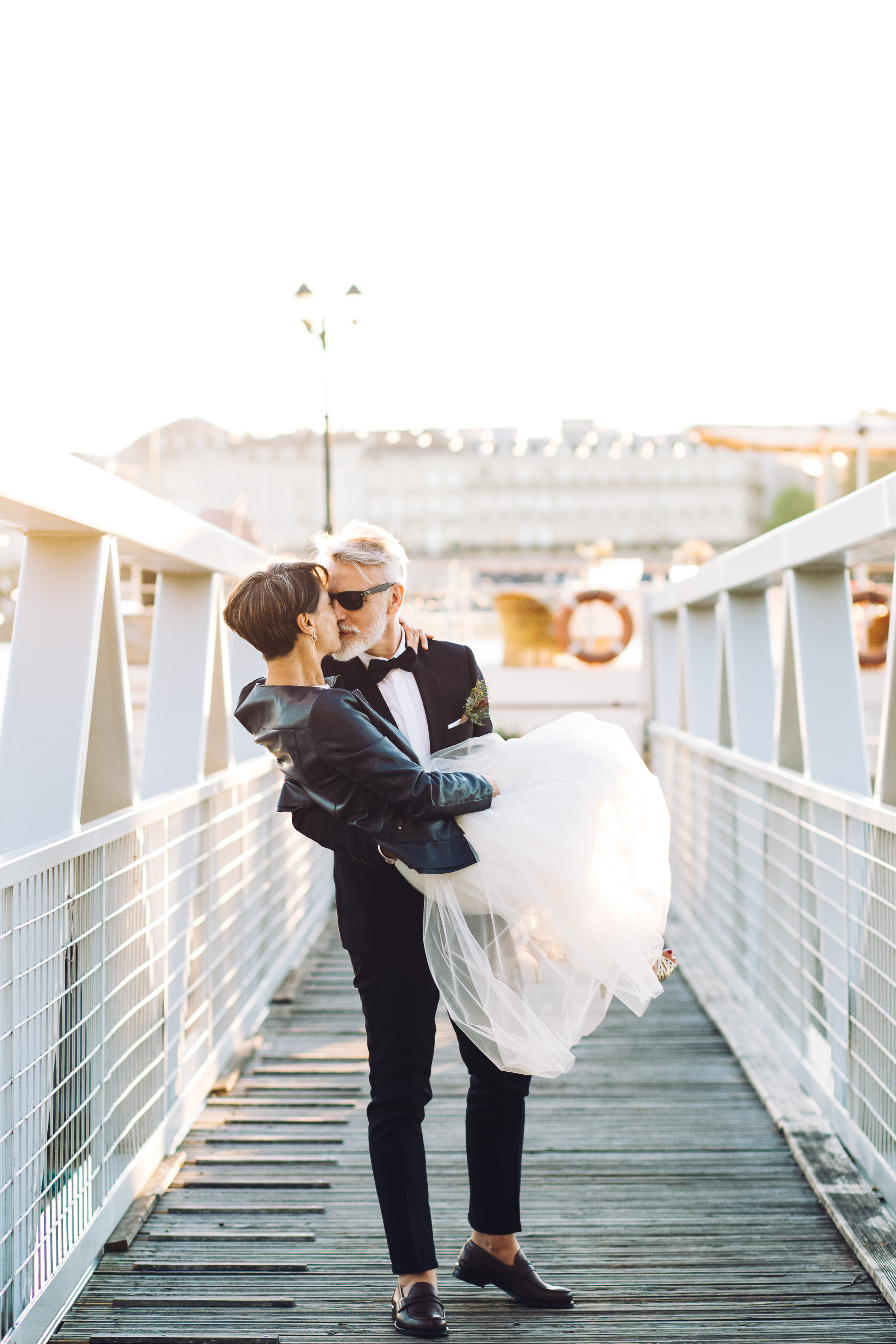 Mariage sur un bateau à Bordeaux