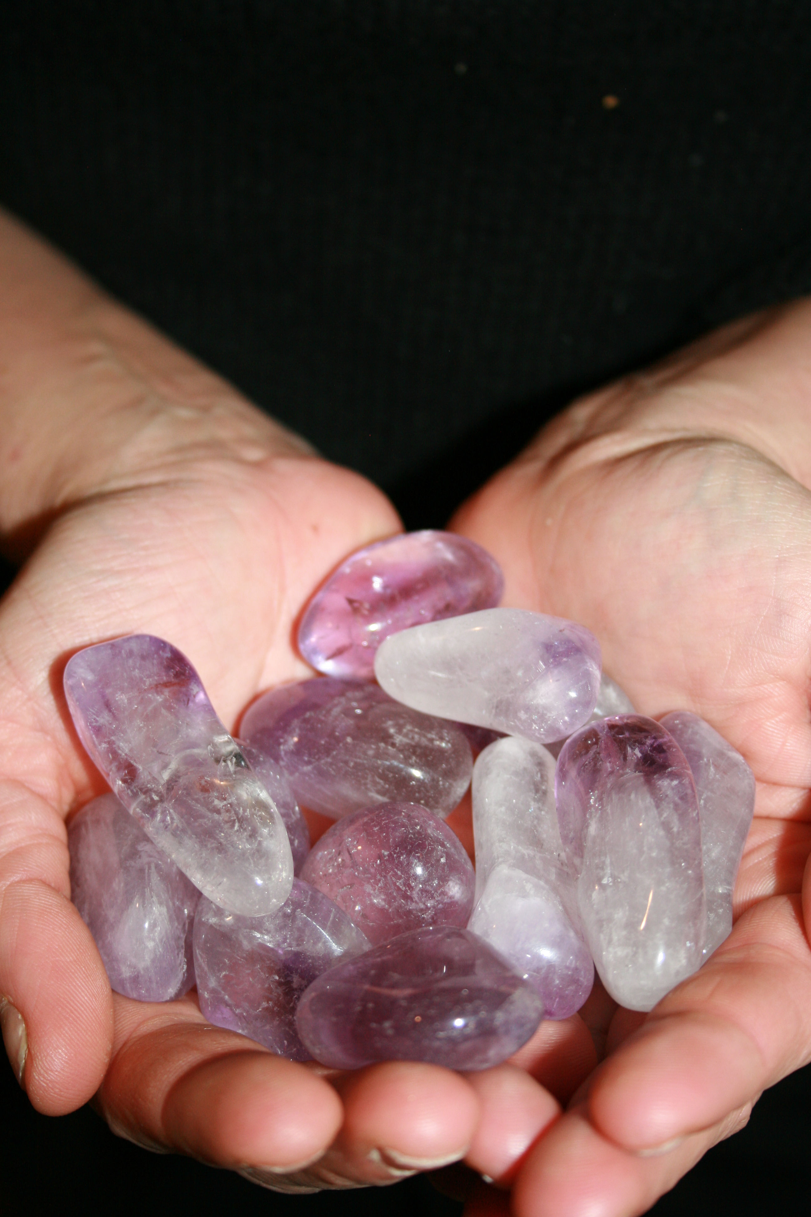 Améthyste pierre roulée ( Taille M)