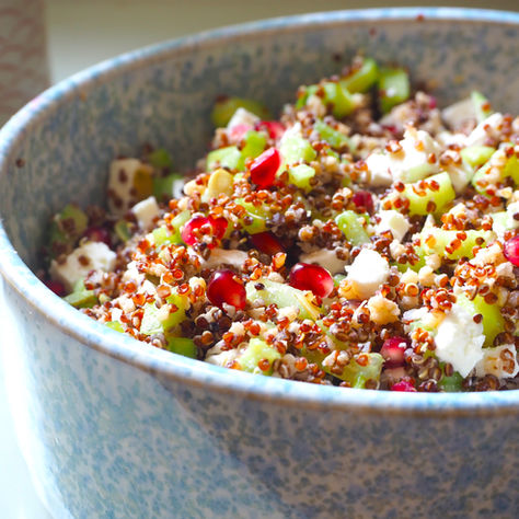 Salade Quinoa Feta et Grenade