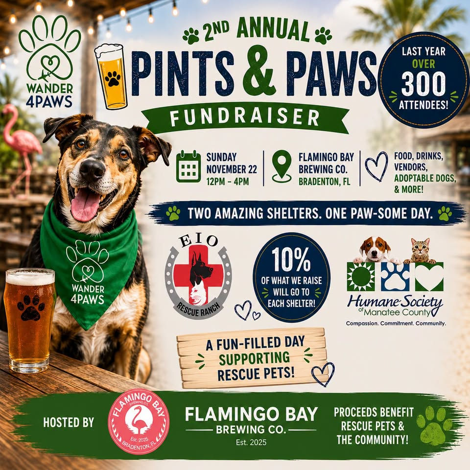 2nd Annual Pints & Paws Fundraiser