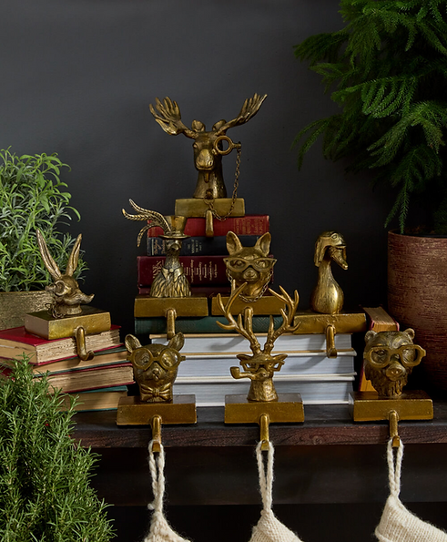 Eric and Eloise Collection stocking holders
