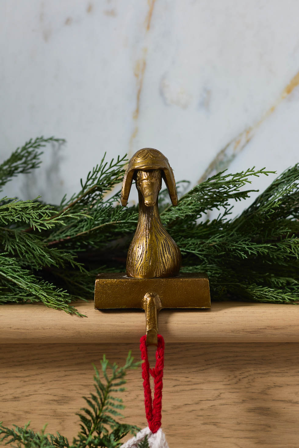 Thumbnail: Eric and Eloise Christmas Collection - Charlie the Aviator Duck  Stocking Holder