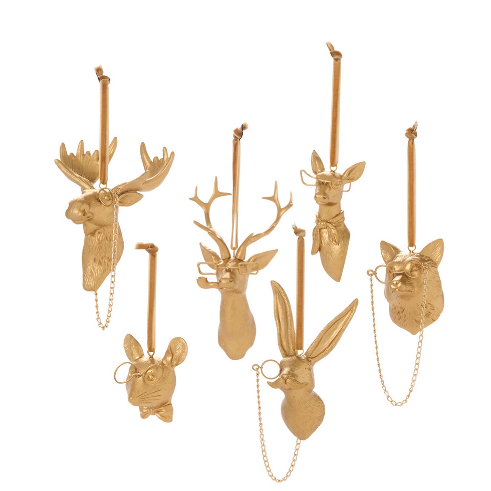 Thumbnail: WHOLESALE – Eric and Eloise Christmas Collection - Frankie the Stag Ornament