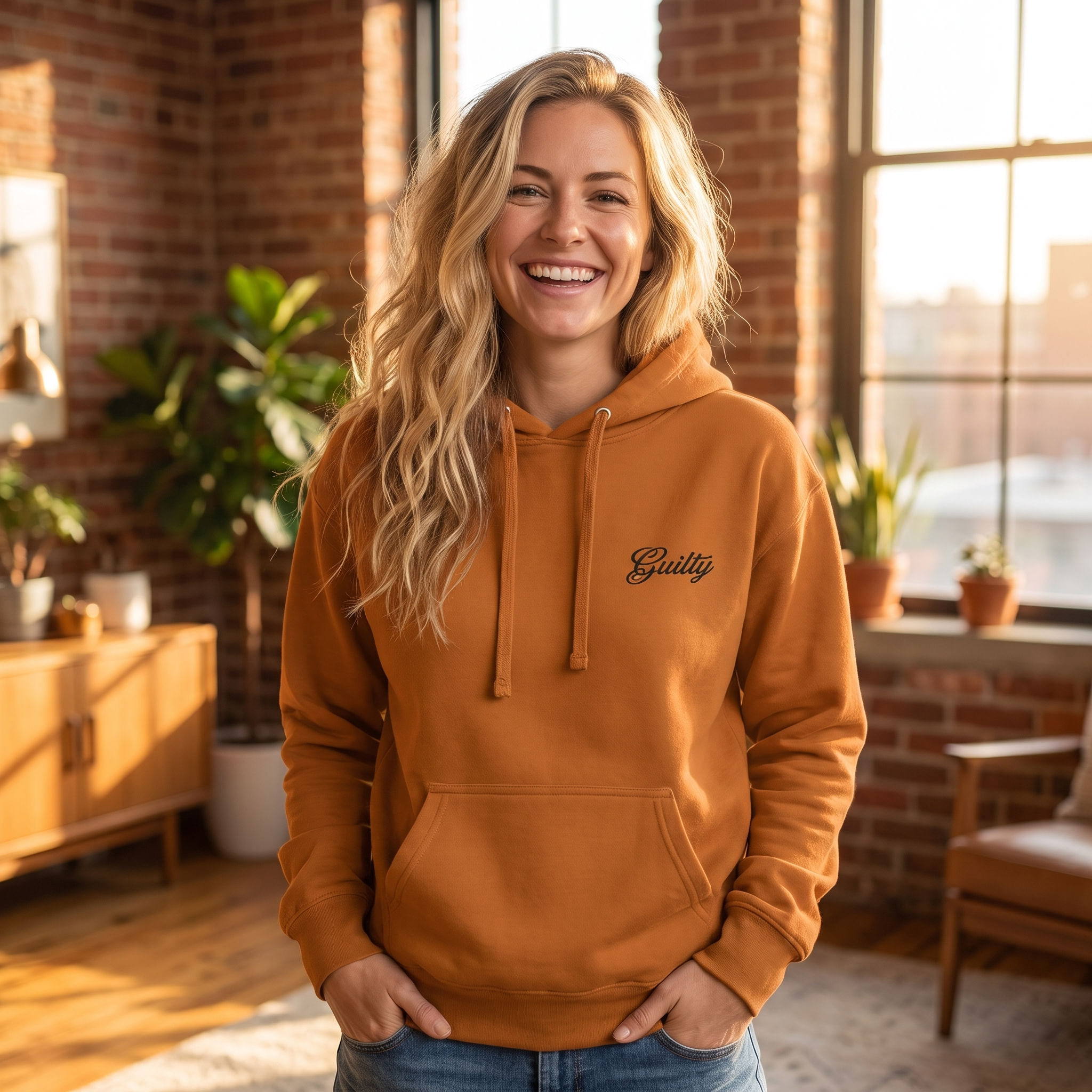 Guilty Pullover / Guilty Embroidered Hoodie