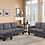 Thumbnail: Bianca - Sofa Set With Chaise/Ottoman