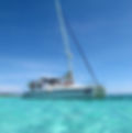 Private Zuniga Catamaran luxury charter to El Cielo or Isla de Pasion with Cozumel Anglers 