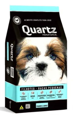 Ração Quartz Premium Filhotes - Pequenos 15kg