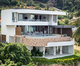 Iconic Sea View Residence in Private Estate