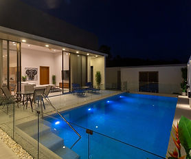 Family Pool Villas Near Schools & Beach