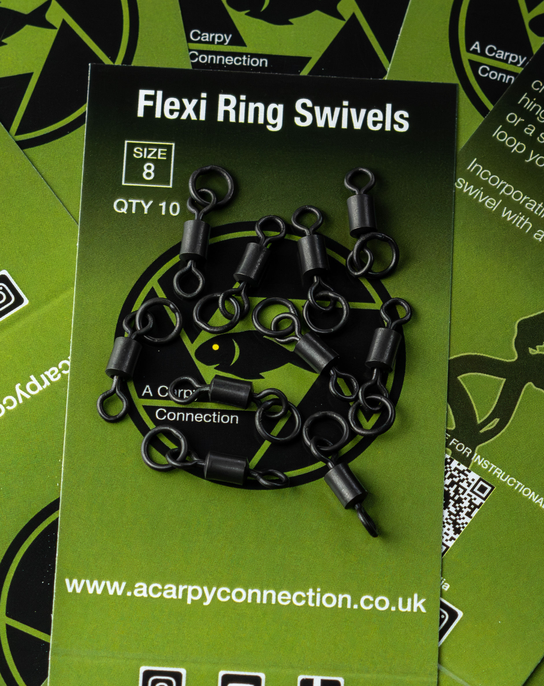 Flexi ring swivels