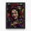 Thumbnail: Moody Floral Wall Art | Collage Artwork With Woman, Flowers, Shadows