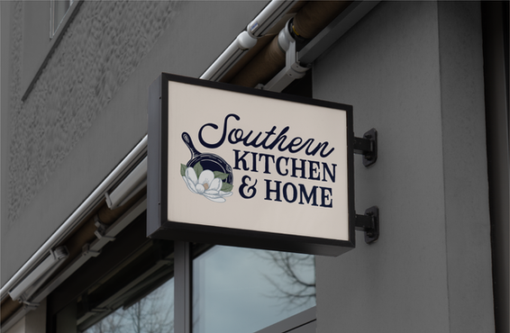 Southern Kitchen and Home logo designed by Allie Pennington