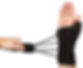 Ryno Lacer II Short Wrist & Thumb Support (black)