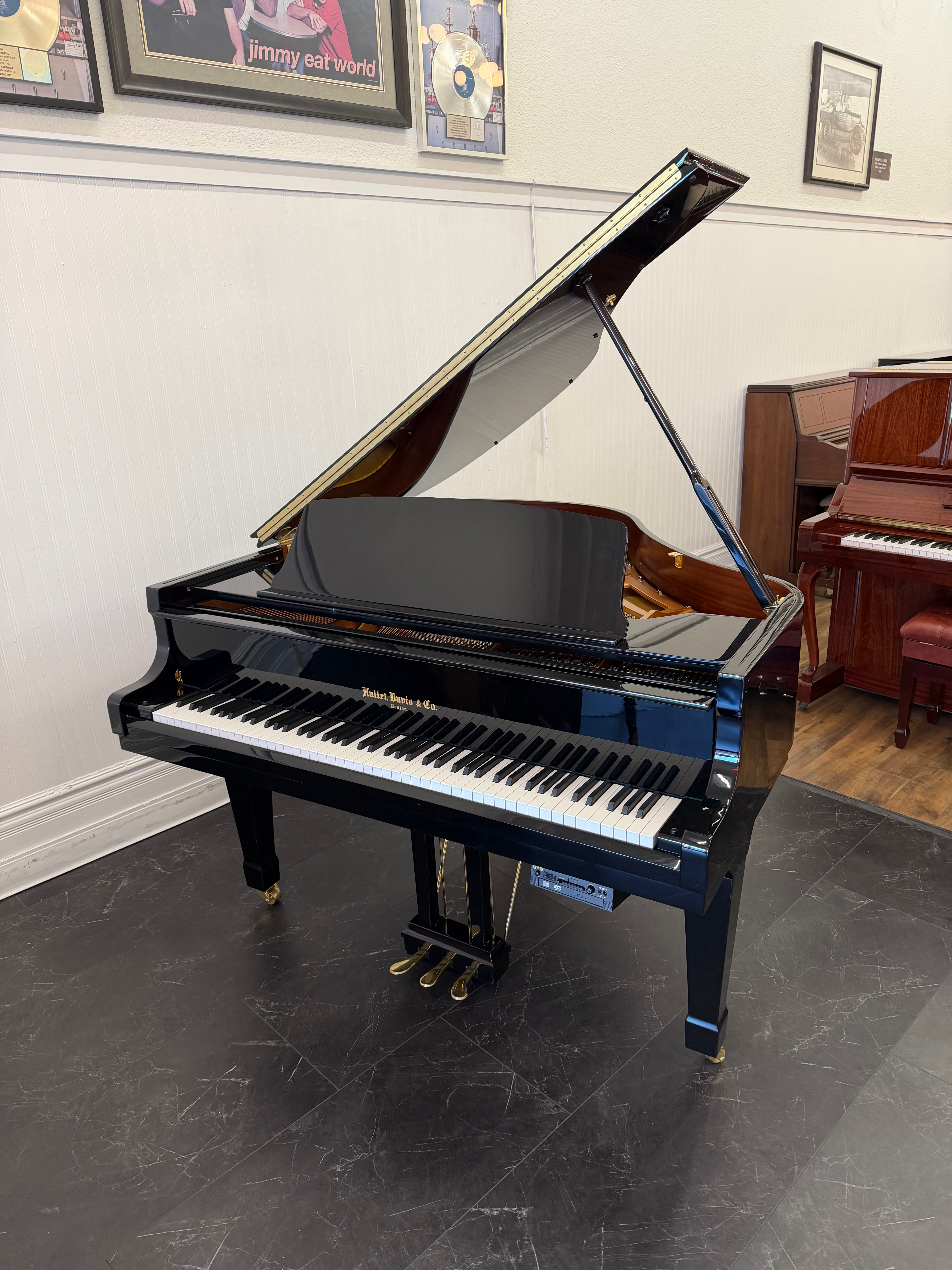 Hallet Davis 4'8" Baby Grand (QRS Player)