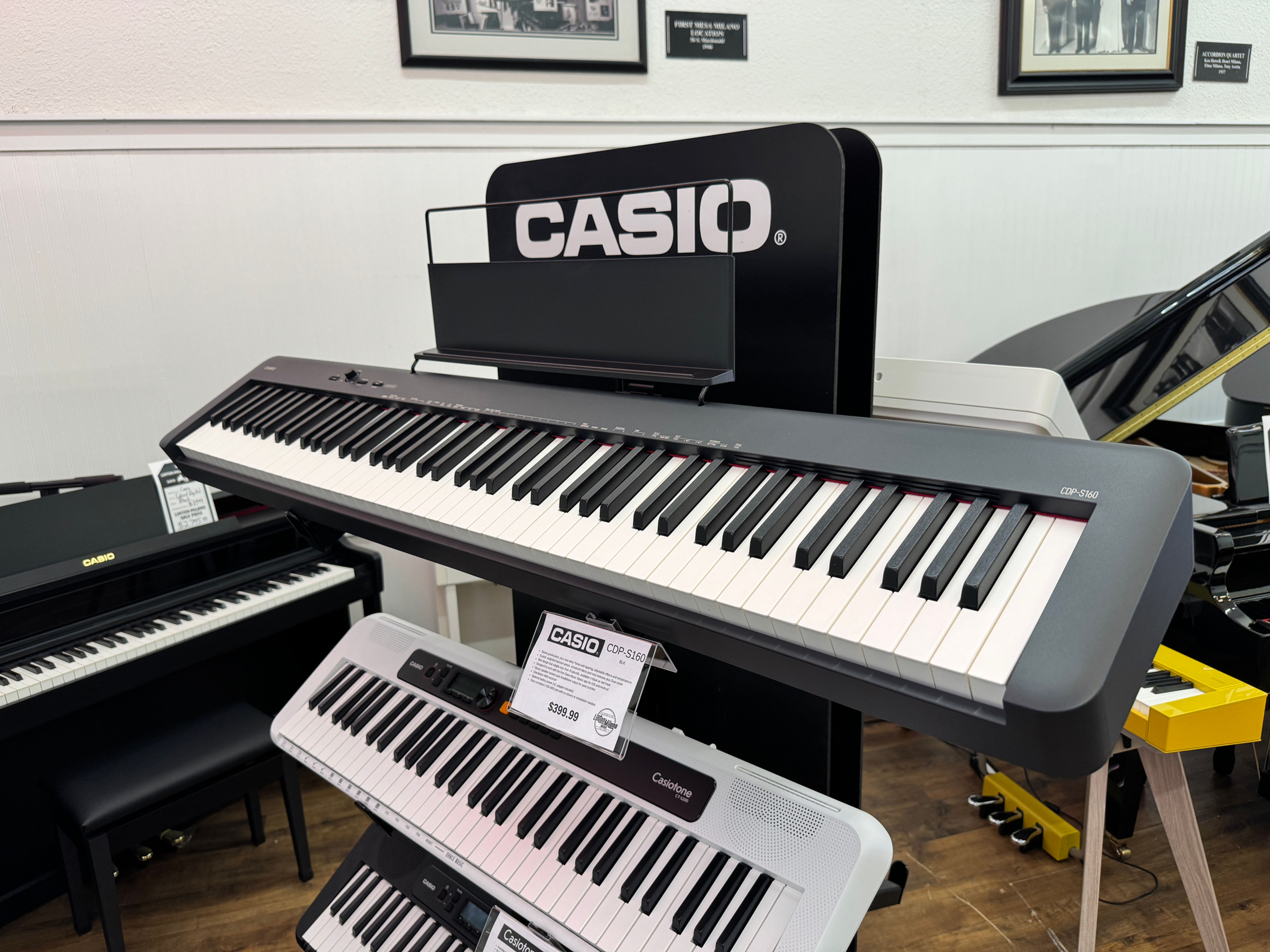 Casio Keyboard (Full Keyboard Weighted Keys) CDP-S160