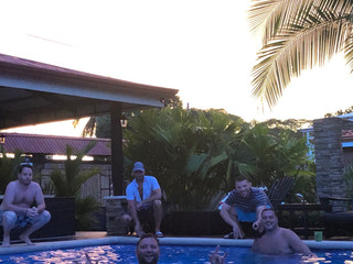 Jaco beach Bachelor Party. July 2019.. Brooklyn Boys