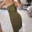 Thumbnail: "Olive Chain" Dress