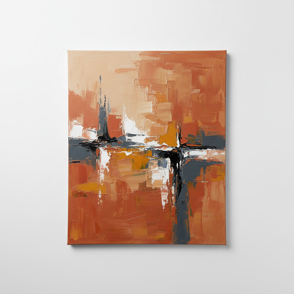 Abstrakte Leinwandkunst