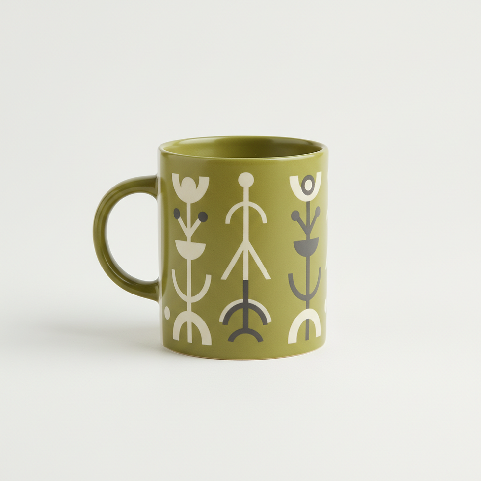 Keramiktasse Design