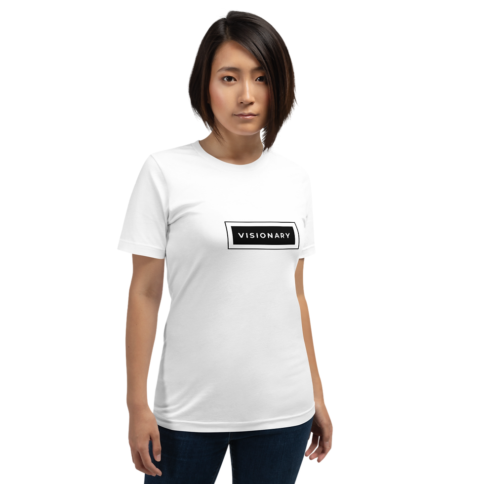 Thumbnail: Visionary Short-Sleeve Unisex Light T-Shirt