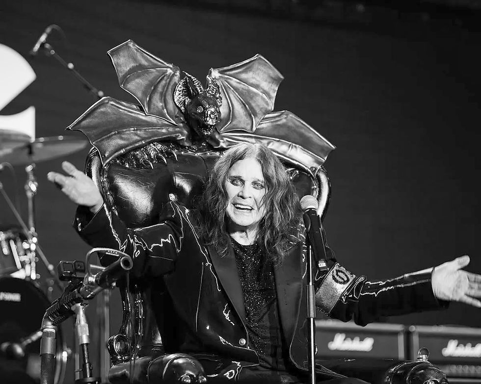Ozzy Osborn em seu ultimo show
