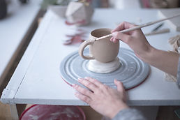 Female at Pottery Workshop