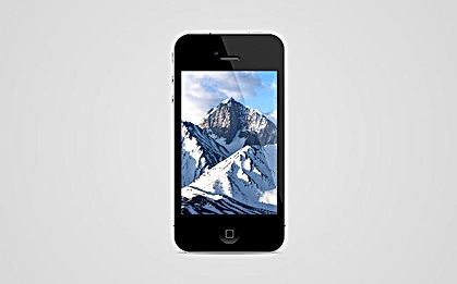 Mountain on iPhone