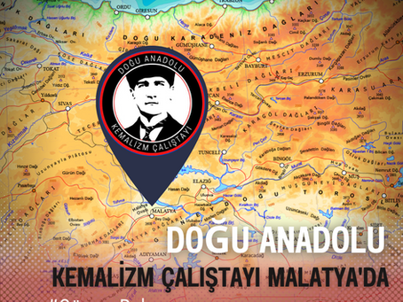 Doğu Anadolu Kemalizm Çalıştayı, 15-16 Ekim 2022 tarihinde Malatya’da düzenleniyor. Kendini Kemalist çizgide tanımlayan bir grup genç, Doğu ve Güneydoğu Anadolu bölgesindeki birçok DKÖ’nün ve Türkiye’nin dört bir yanından Kemalistlerin katılımıyla bağımsız bir organizasyon olarak 15-16 Ekim 2022 tarihinde Malatya’da Doğu Anadolu Kemalizm Çalıştayı’nı düzenleyeceklerini açıkladı.