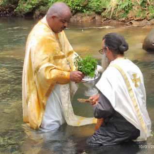 LA SAINTE THÉOPHANIE célébration à la rivière du gros Morne par l'église russe Saint Gabriel Père Jean Denis et notre communauté. Samedi 10 Décembre à 8h le matin.