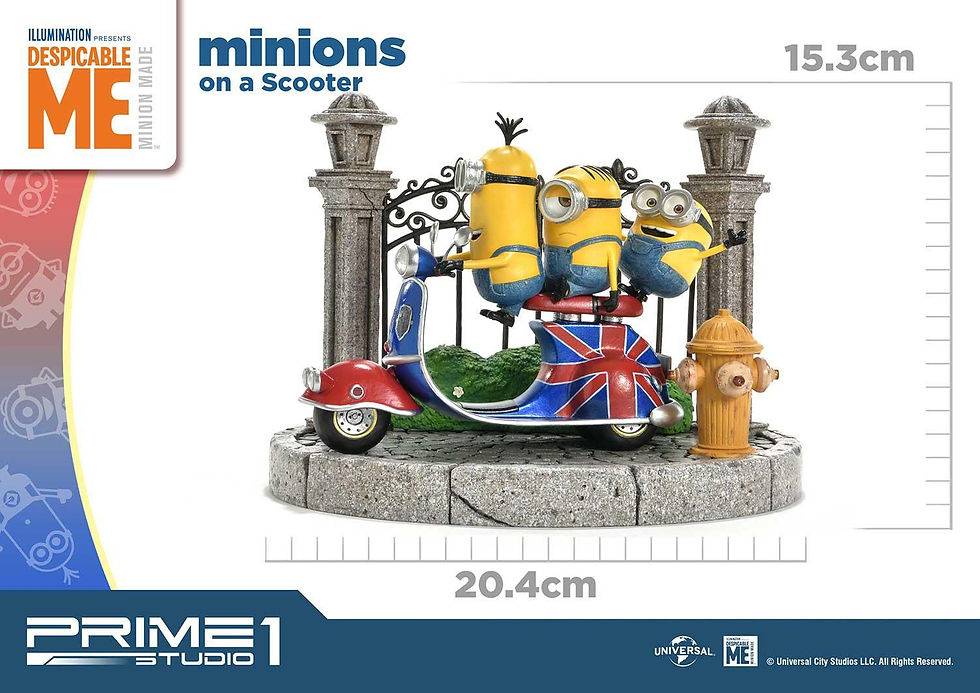 Thumbnail: PRIME1STUDIO : Minions on a Scooter
