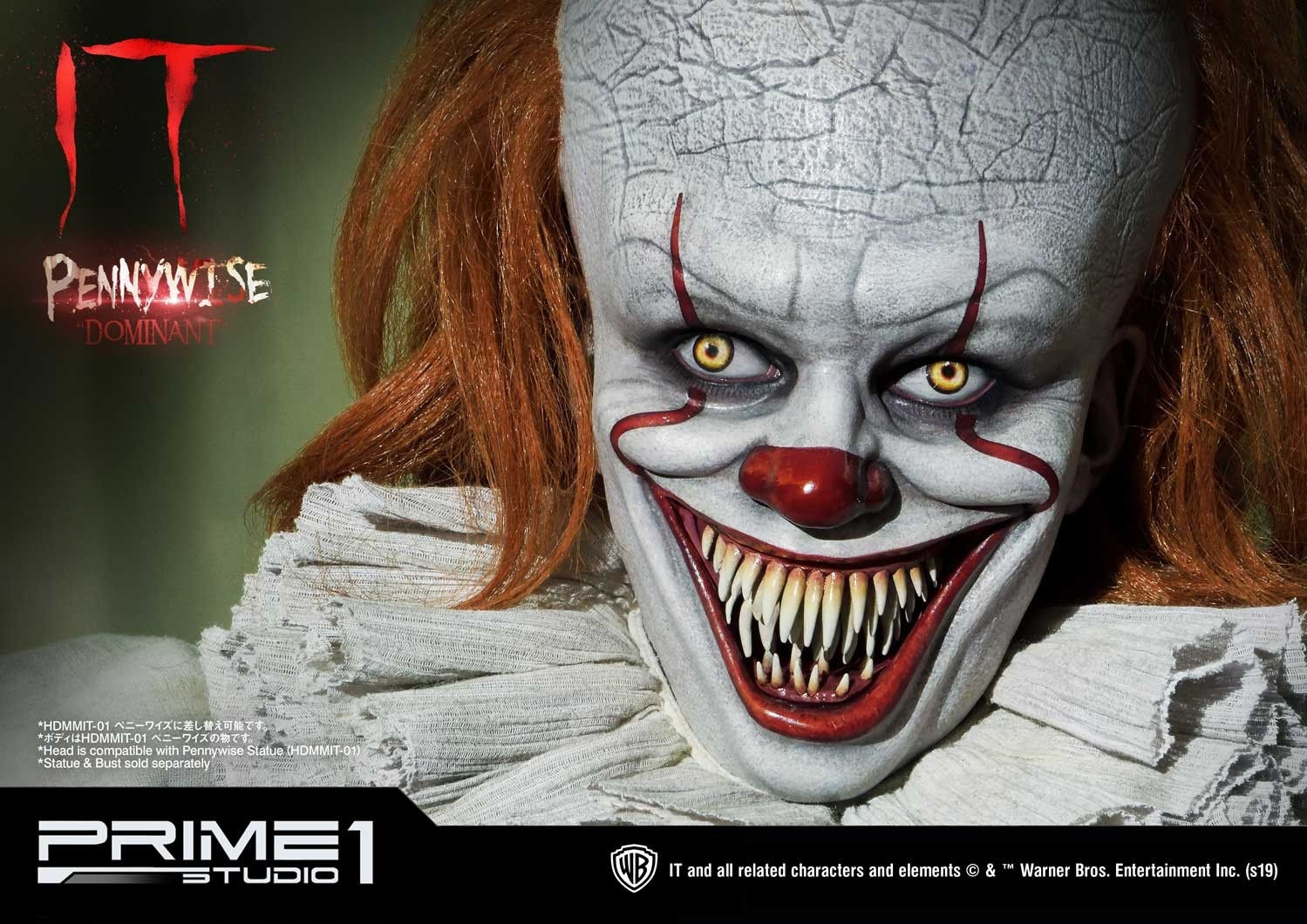 PRIME1STUDIO 1/2 : Pennywise Dominant Bust