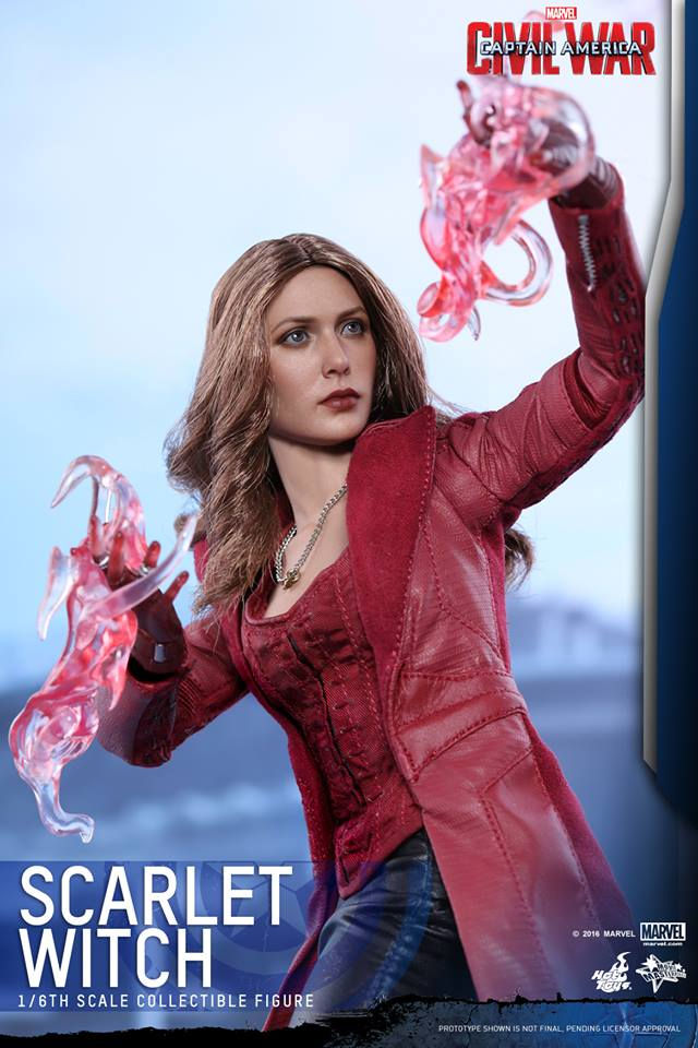 Hot Toys : CAPTAIN AMERICA: CIVIL WAR - SCARLET WITCH