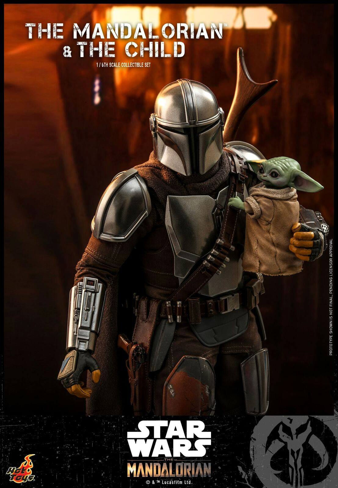 Hot Toys 1/6 : THE MANDALORIAN AND THE CHILD