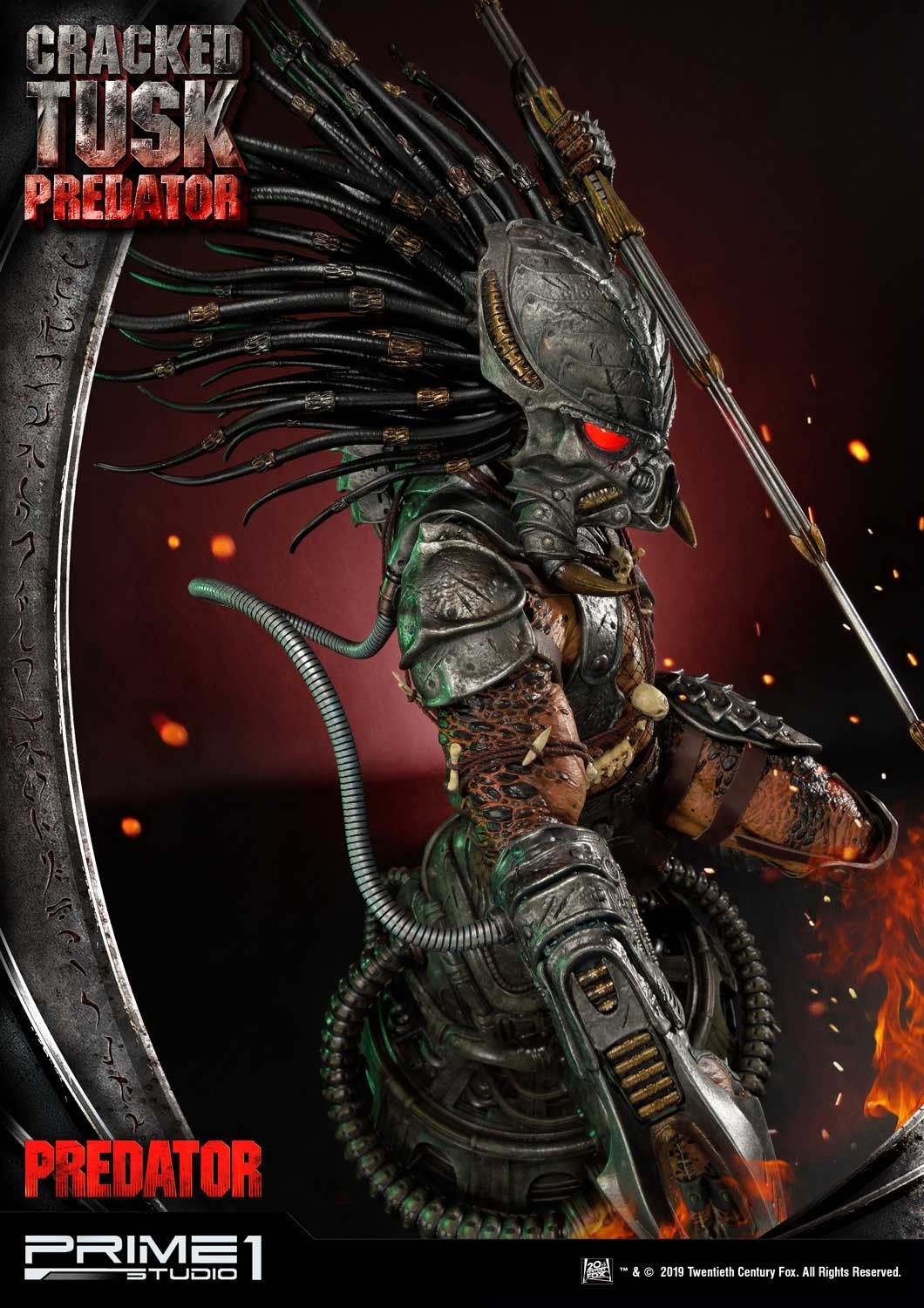 PRIME1STUDIO 1/4 : CRACKED TUSK PREDATOR